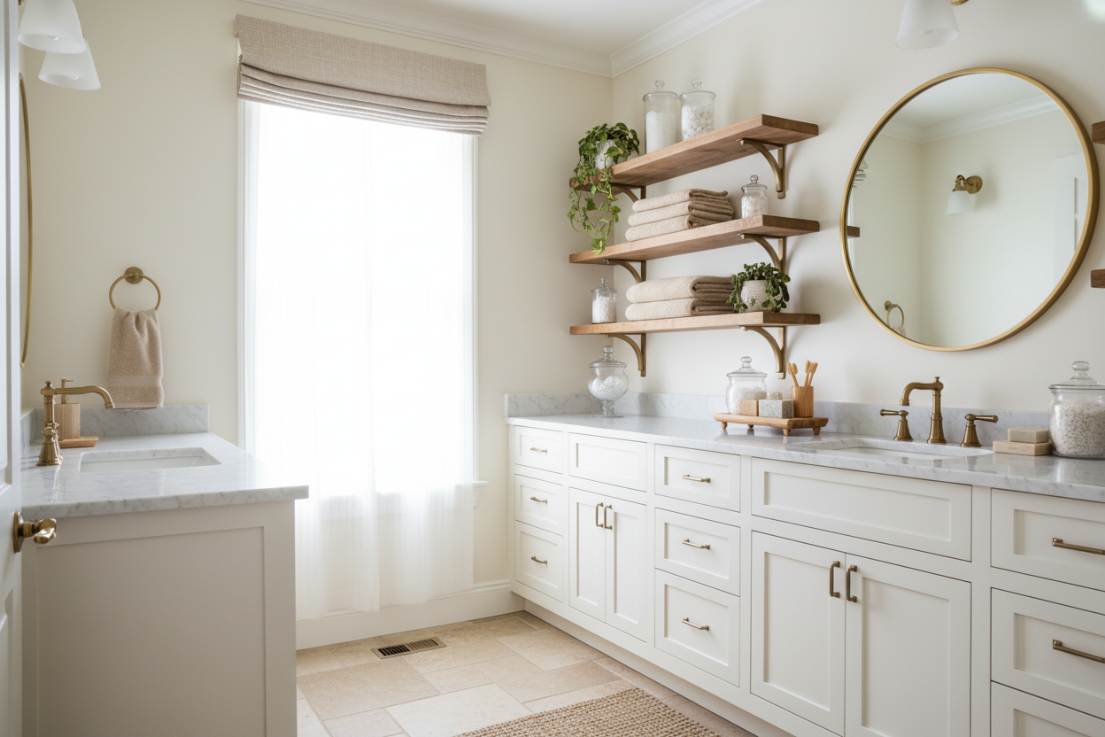 Bath Cabinets & Shelving