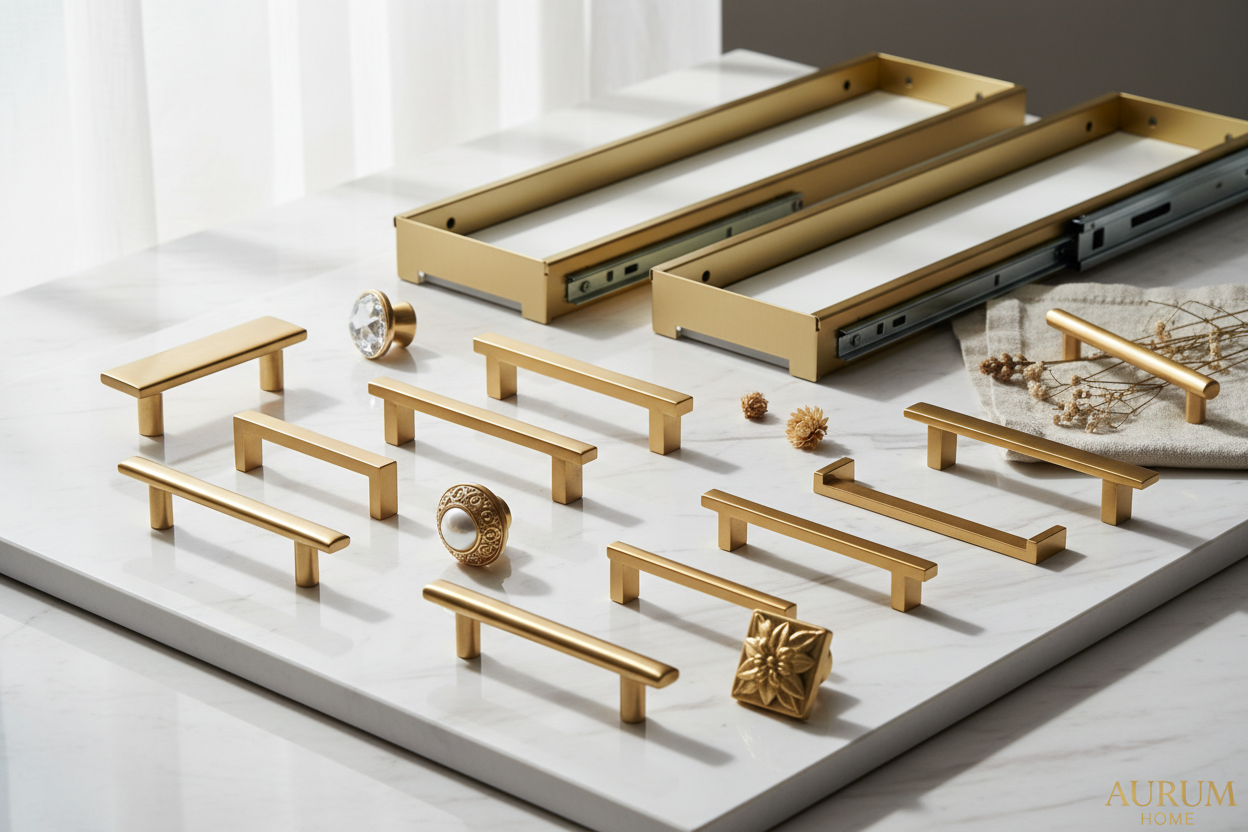 Cabinet Pulls, Knobs & Shelf Pullouts