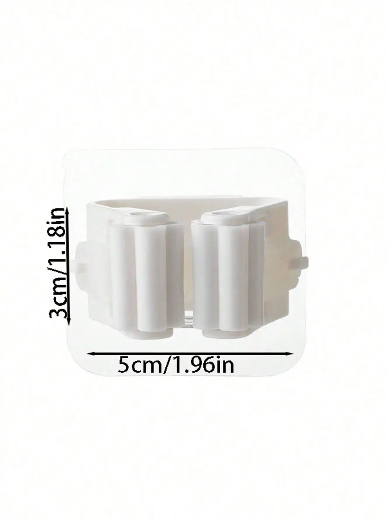 3PCS Mop Clamp with Suction Hook - Effortless to Install, Heavy-Duty Grip, Perfect for Kitchen & Bathroom Organization