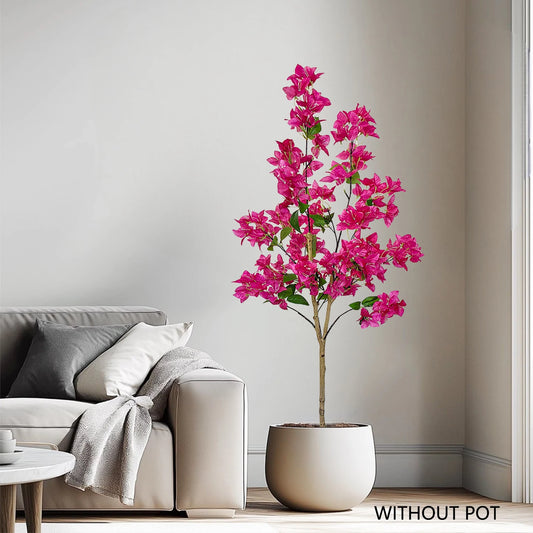 140-165CM Artificial Eucalyptus Plant banyan tree Branch morden house indoor bougainvillea fake plant for home garden Room decor