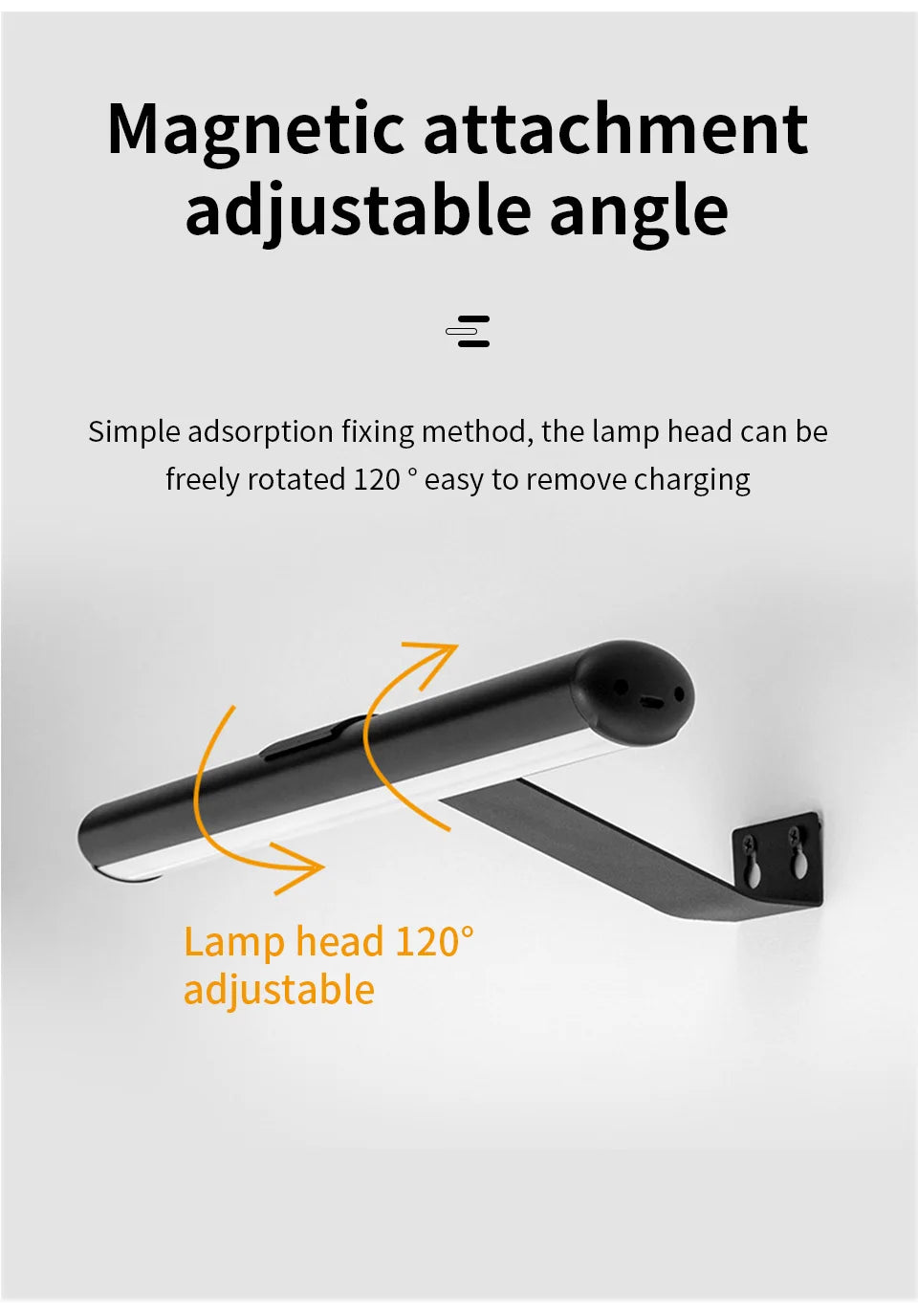 3600mAh Painting Picture Light Magnetic Touch Night Light Portrait With Remote Living Room Wireless Wall Lamp 3 Colors Dimming