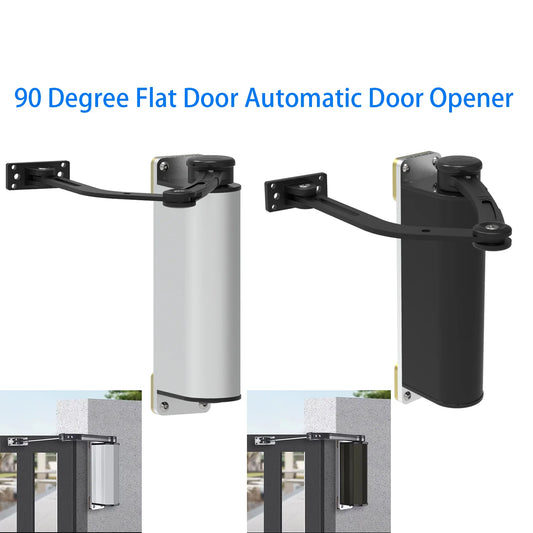 CZ02 90 Degree Flat Door Automatic Door Opener Outdoor Side-mounted Electric Automatic Gate Opener Door Control AC100-240V