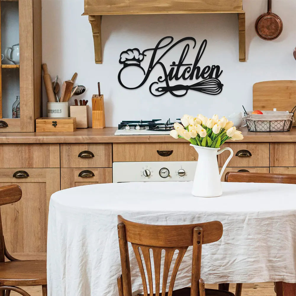 Kitchen Sign Wall Decor, Kitchen Decor, Metal Kitchen Signs Wall Decor Farmhouse & Home & Kitchen Wall Decor Farmhouse & Kitchen