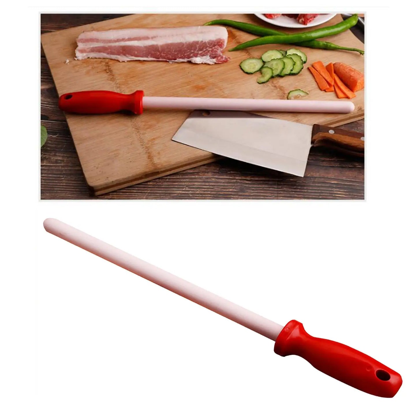 Bar Ceramic Rod Quickly Sharpening for Cooks Kitchen Gadgets