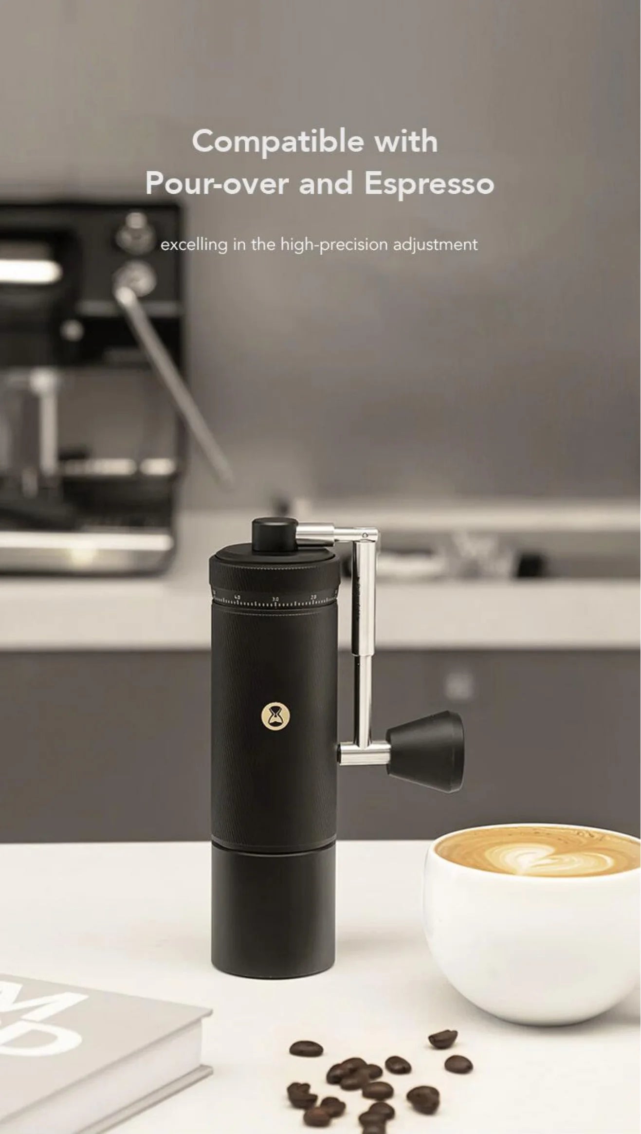 TIMEMORE Chestnut S3 Manual Coffee Grinder All-metal Body & S2C Burr Send Cleaning Brush Free Shipping