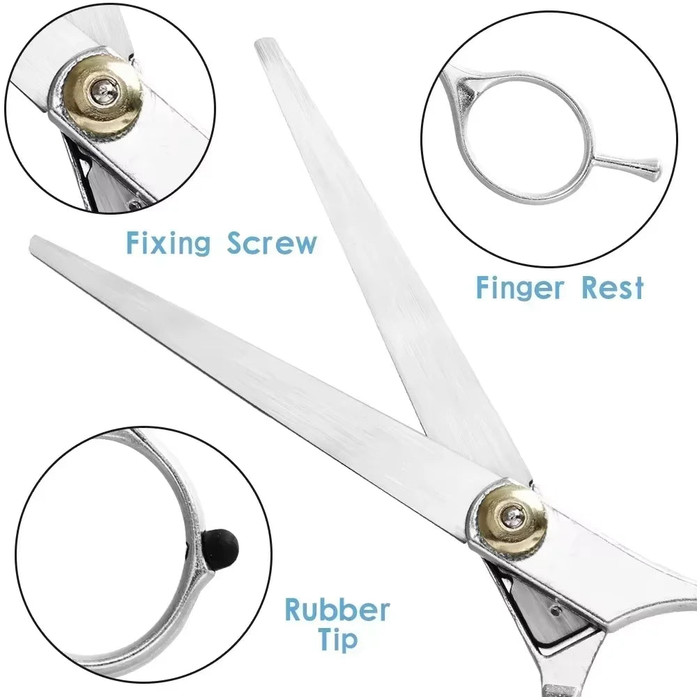 Professional hairdressing scissors barber accesories Hair Thinning Cut Metal Scissors Tooth Shears Styling Tool cutting scissors
