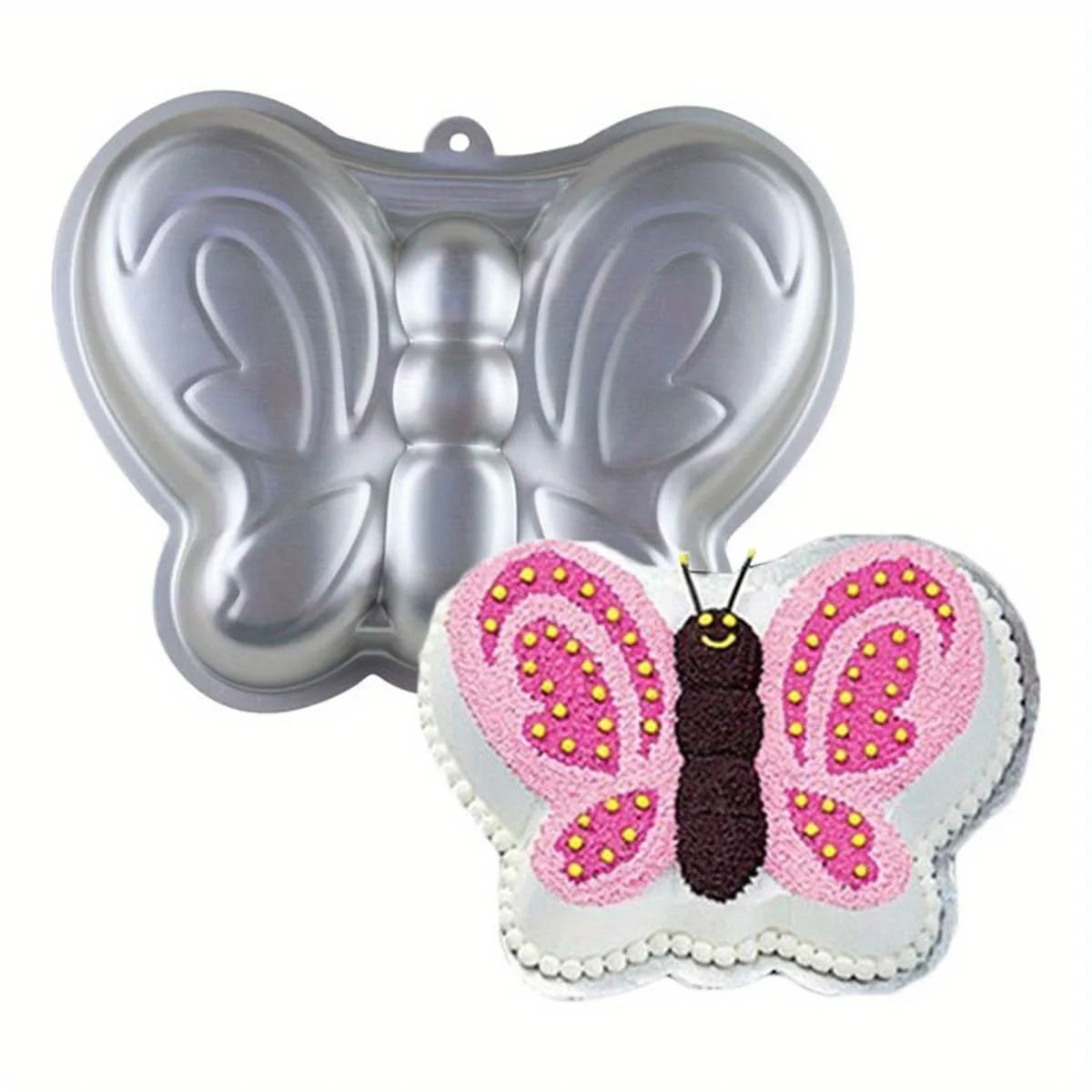 Butterfly Shaped Cake Pan - Non-Stick Birthday baking mold with Open for Birthday Wedding Anniversary Party Home Bakers