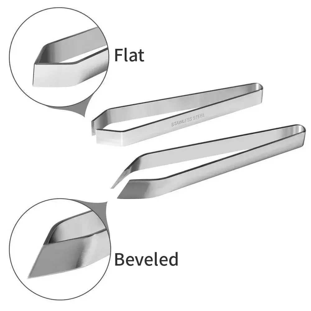 1pcs Stainless Steel Fishbone Tweezers, Pluckers, Fishbone Clamps, Kitchen Gadgets Tools