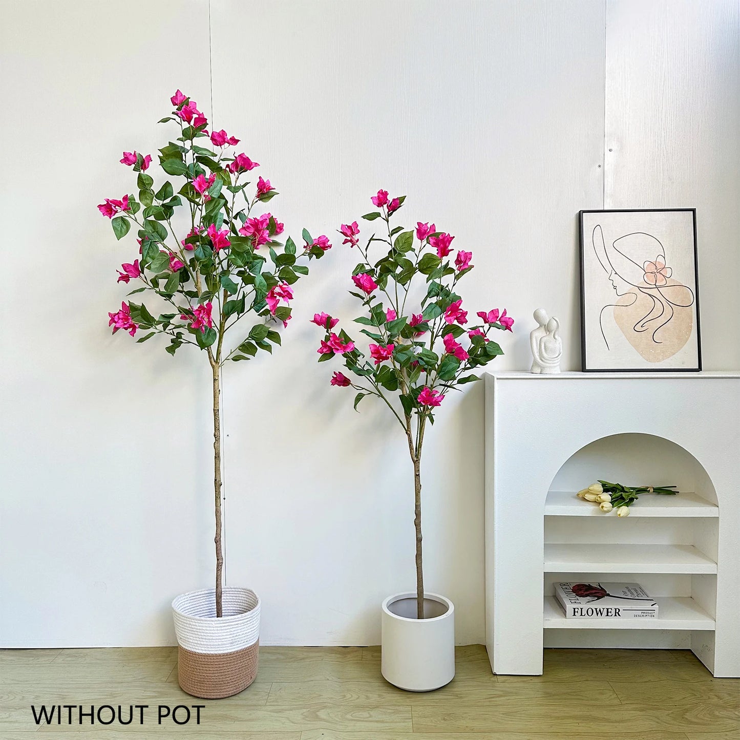 140-165CM Artificial Eucalyptus Plant banyan tree Branch morden house indoor bougainvillea fake plant for home garden Room decor