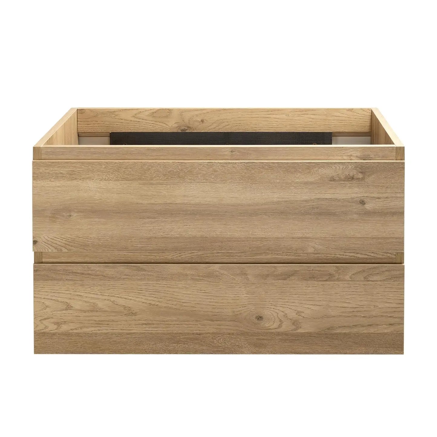 30" Space-Saving Floating Bathroom Vanity with Sink Moisture-Resistant MDF 2 Soft-Close Drawers Modern Bathrooms Customized