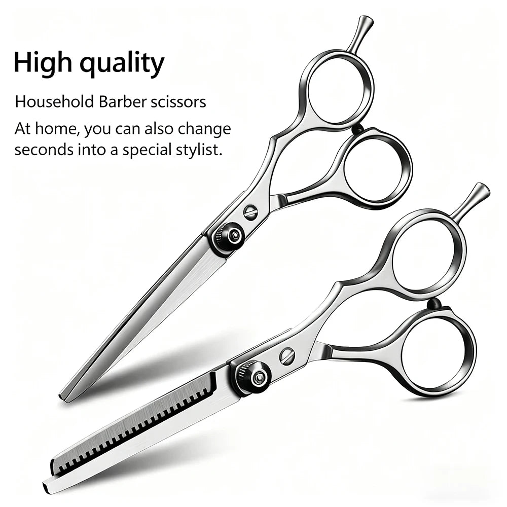 Professional hairdressing scissors barber accesories Hair Thinning Cut Metal Scissors Tooth Shears Styling Tool cutting scissors