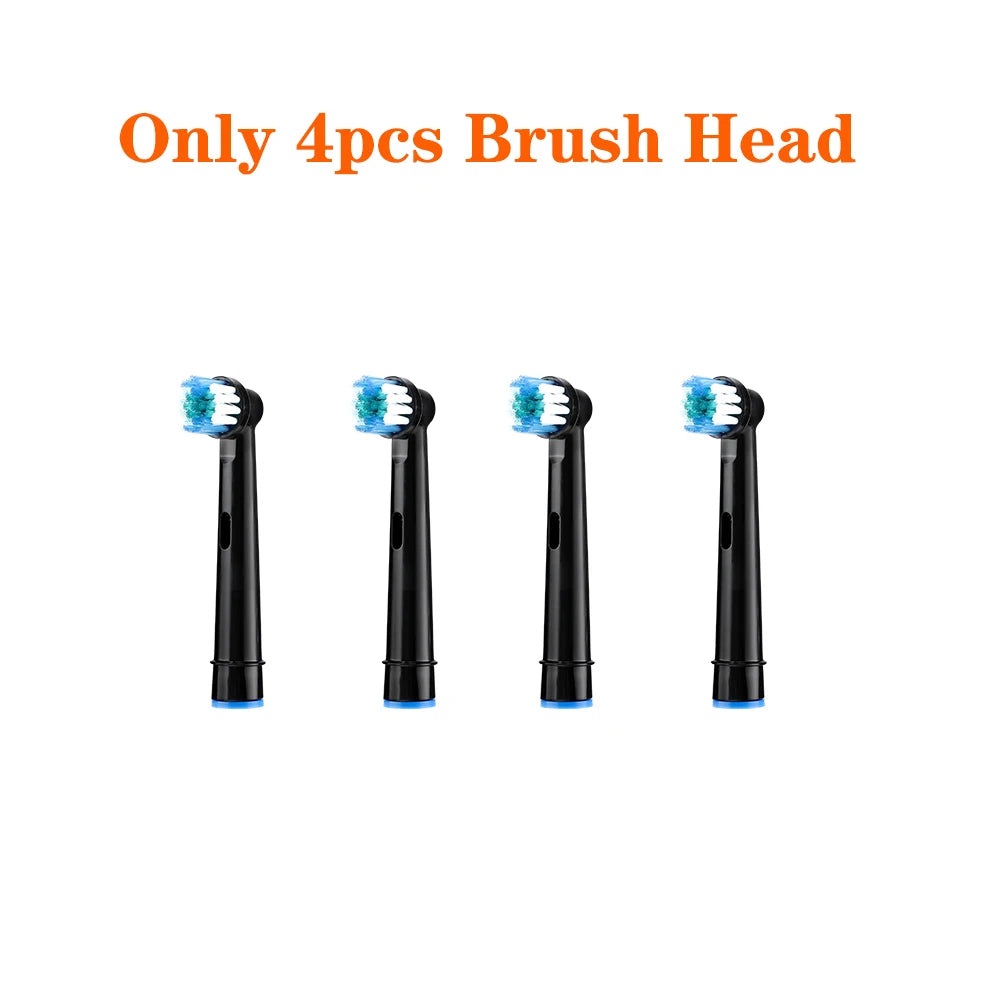 Intelligent Rotating Electric Toothbrush, Rechargeable Rotary Toothbrush Compatible with Oral B Replacement Electric Brush Heads