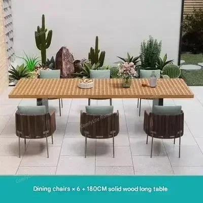 Wood Waterproof Garden Furniture Sets Rattan Cushions Moving Italian Garden Furniture Set Patio Adult Muebles Terraza Decoration