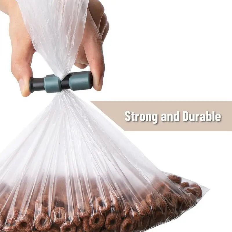 Chips Bag Sealer Clips 8PCS Bag Sealing Cinch For Kitchen Food Storage Sturdy & Handy Food Bag Clips Snack Bags Clamp Fruit