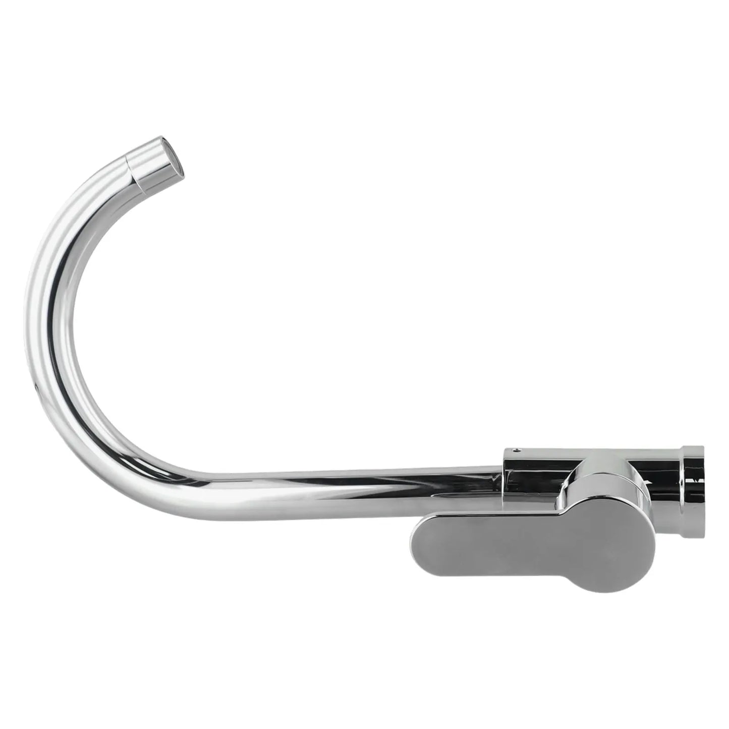 Kitchen Bathroom  Faucet Polished  Chrome Plated  Swivel Basin  Sink Cold Hot Mixer Water Tap Deck Mounted Bathroom Faucet