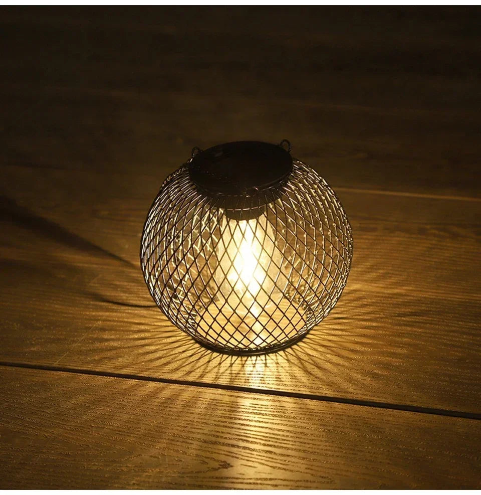Outdoor Camping Solar Lights for Outside Decorative Solar Lantern Outdoor Hanging Lights Waterproof Solar Lanterns Garden Decor