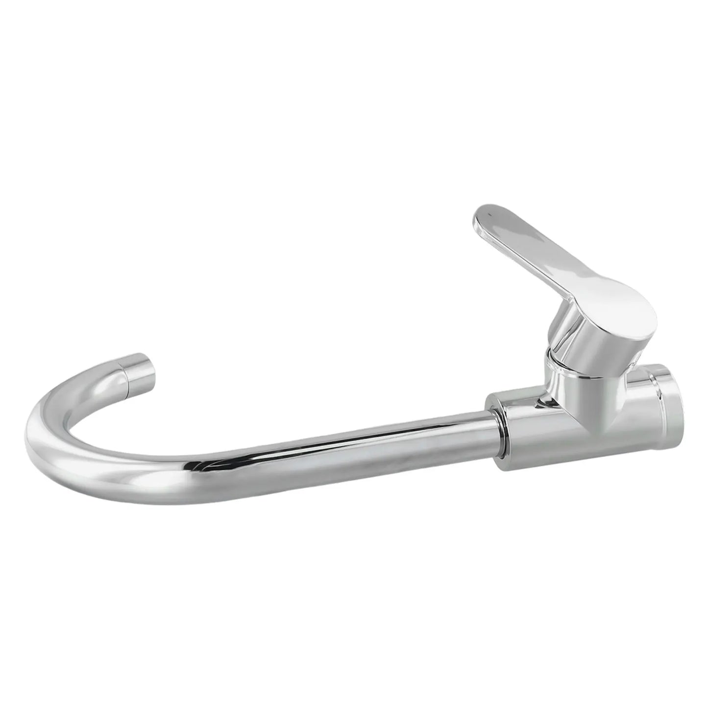 Kitchen Bathroom  Faucet Polished  Chrome Plated  Swivel Basin  Sink Cold Hot Mixer Water Tap Deck Mounted Bathroom Faucet