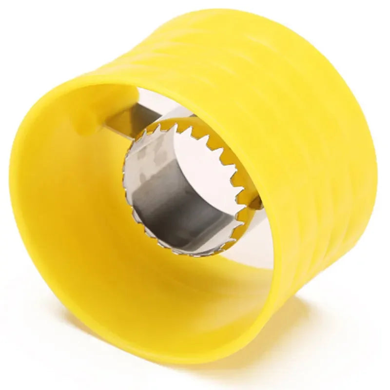 New Yellow Corn Plane Peeler Cob Thresher Kitchen Gadgets Manual Rotation Stainless Steel Corn Stripper Cutter Kitchen Gadgets