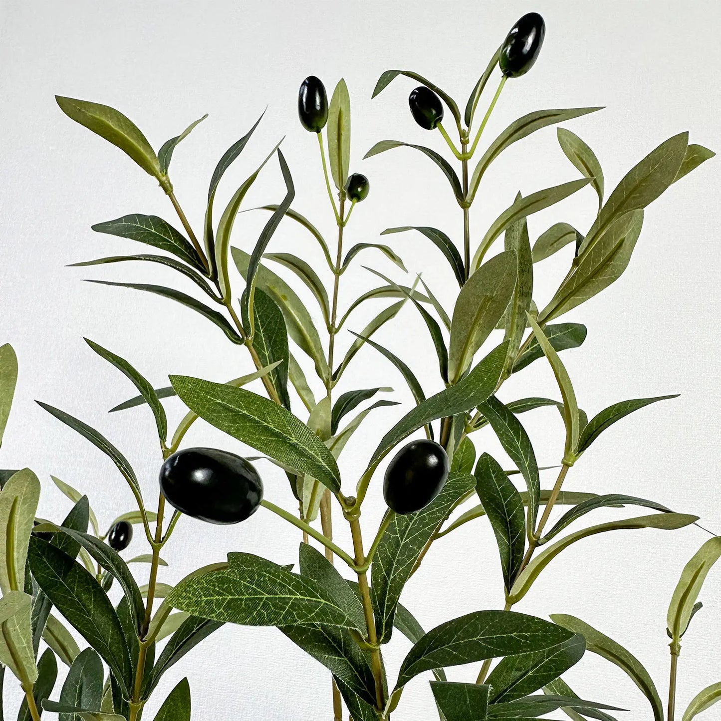 110-200CM Large Artificial Olive Plant tree Branches Without pot Faux plant Ornament indoor Faux Plant for Home garden Decor