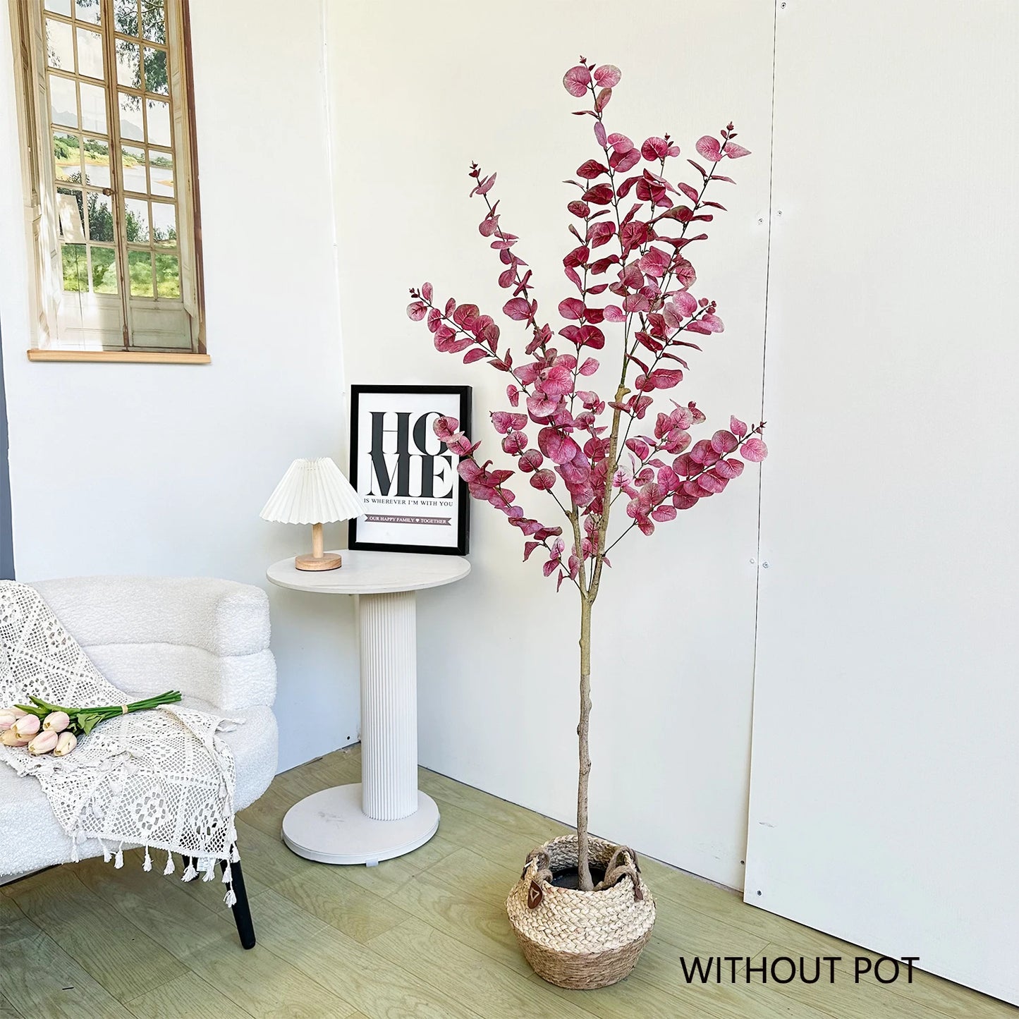 140-165CM Artificial Eucalyptus Plant banyan tree Branch morden house indoor bougainvillea fake plant for home garden Room decor