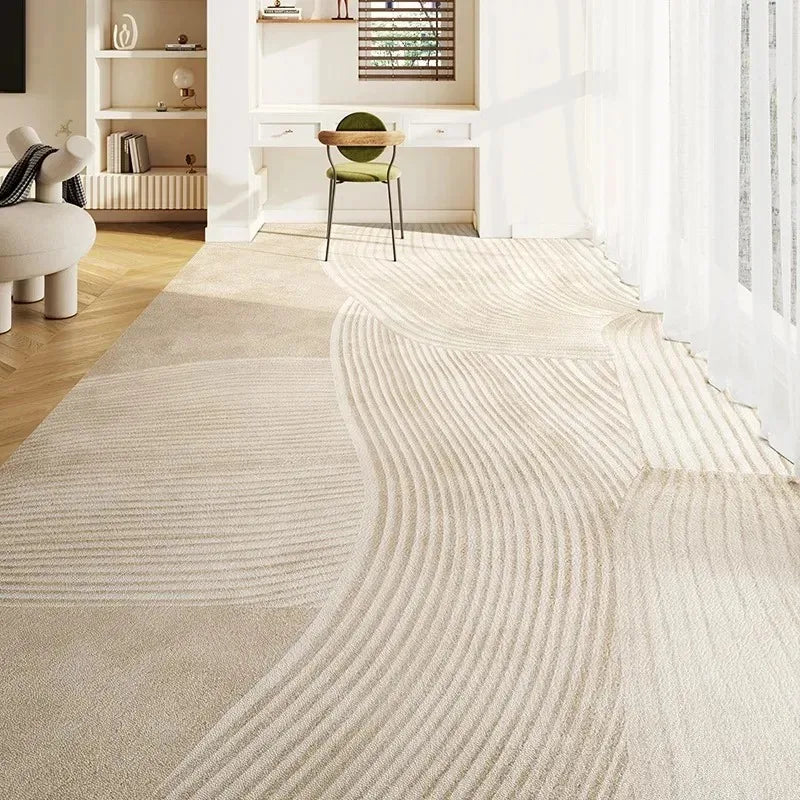 Balcony Waterproof Carpet Pvc Leather Anti-slip Floor Mat Large Size Minimalist Style Home Decoration Rug Kitchen Carpets 주방 카펫
