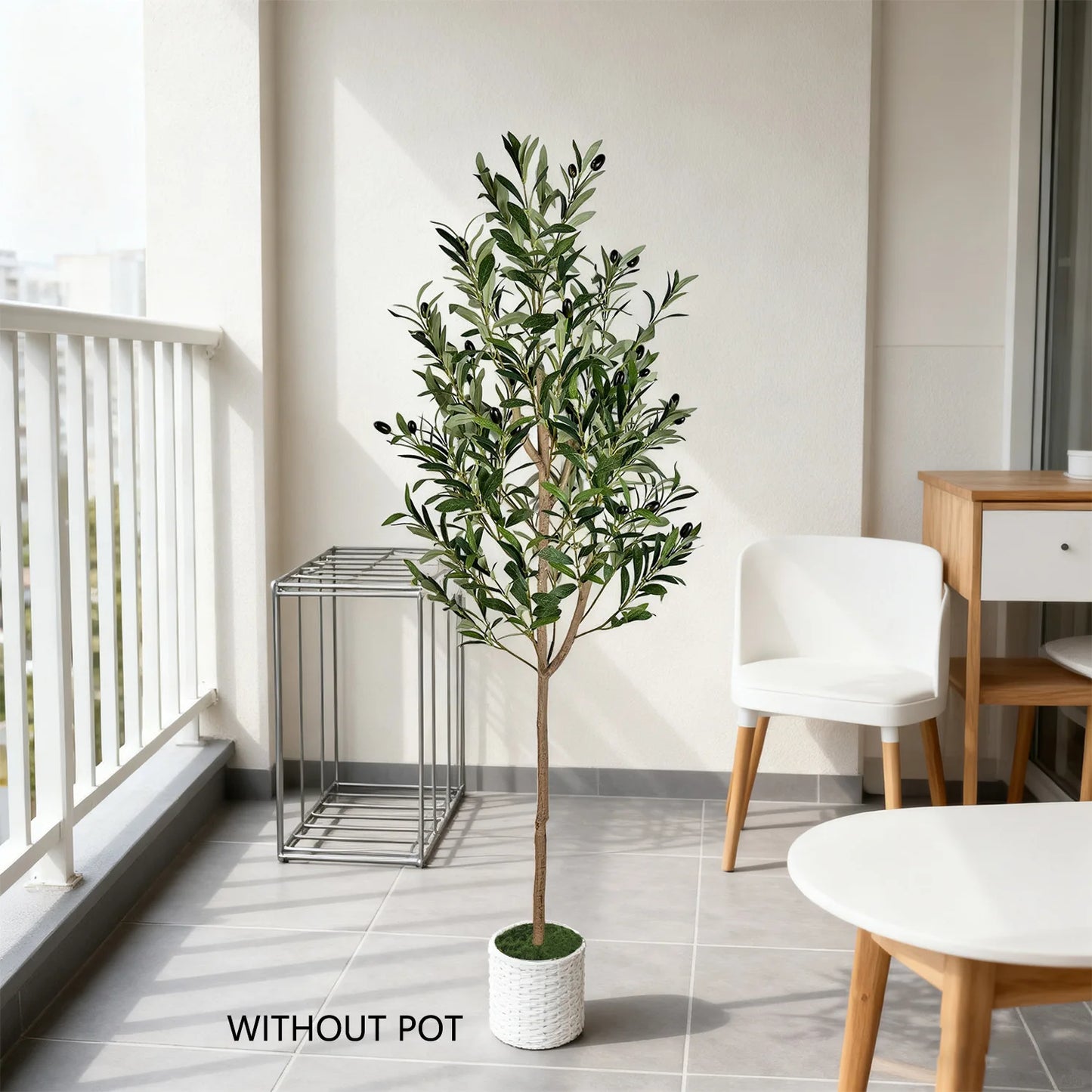 110-200CM Large Artificial Olive Plant tree Branches Without pot Faux plant Ornament indoor Faux Plant for Home garden Decor