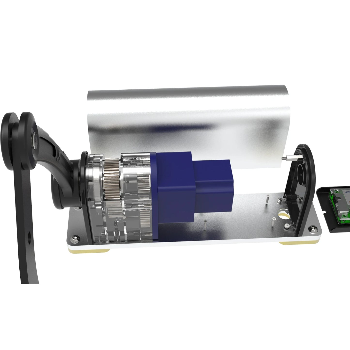 CZ02 90 Degree Flat Door Automatic Door Opener Outdoor Side-mounted Electric Automatic Gate Opener Door Control AC100-240V